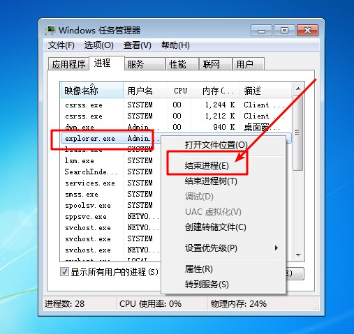 c-結(jié)束進程