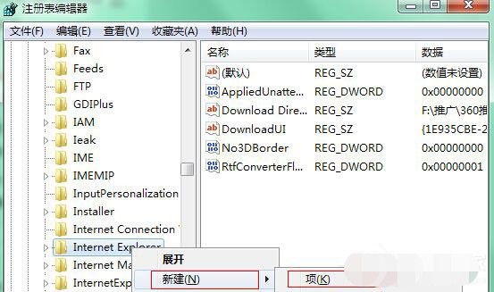 8-Internet Explorer項(xiàng)
